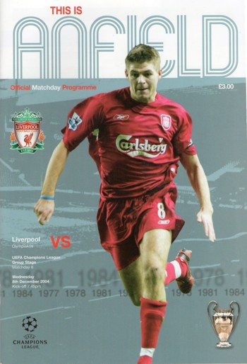 Match programme